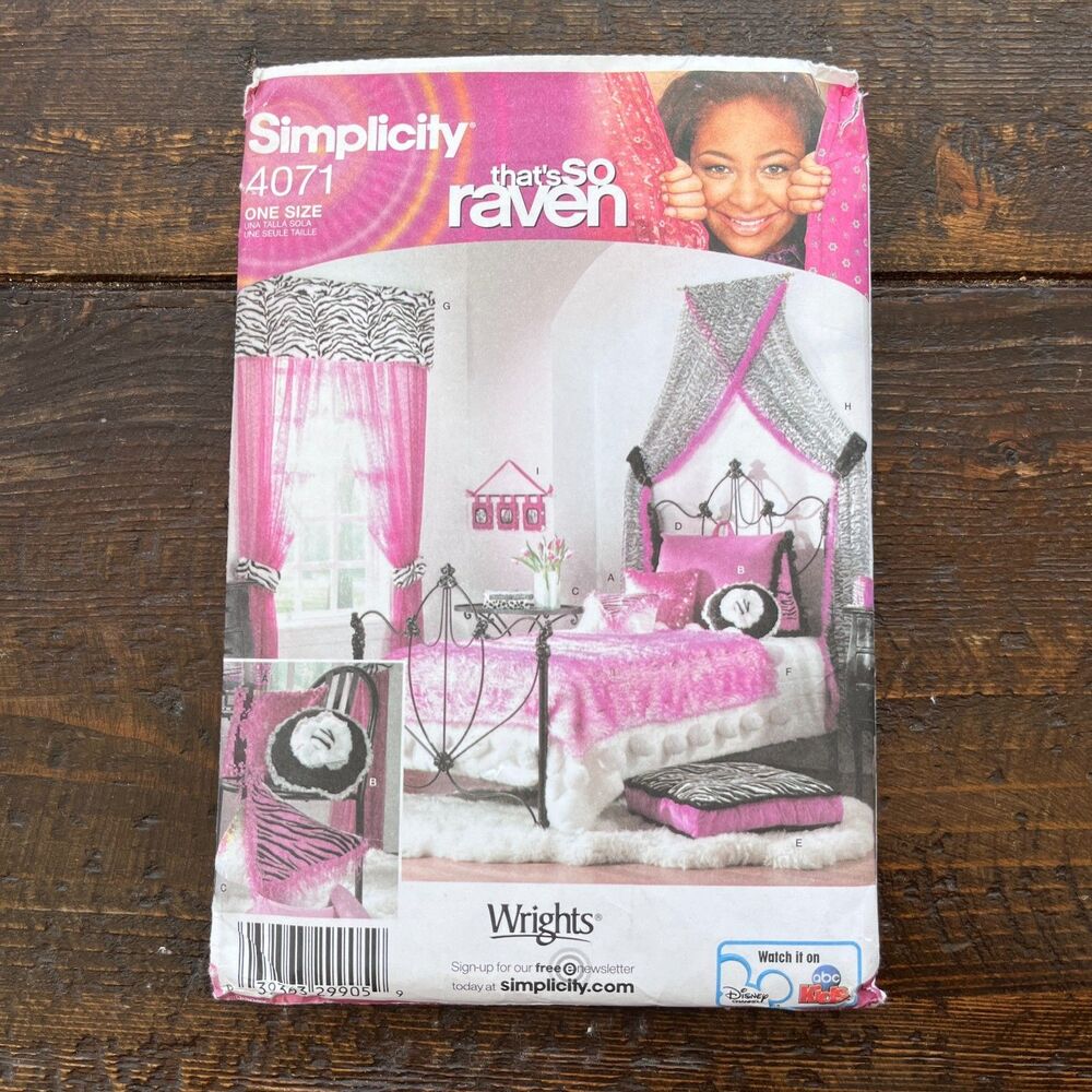 Simplicity #4071 That's So Raven Sewing Pattern Uncut